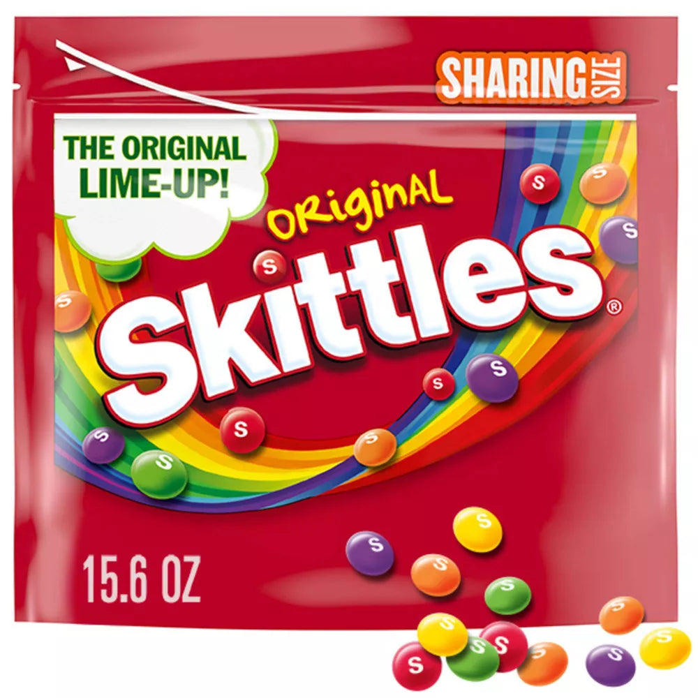 Skittles Original Sharing Size Chewy Candy